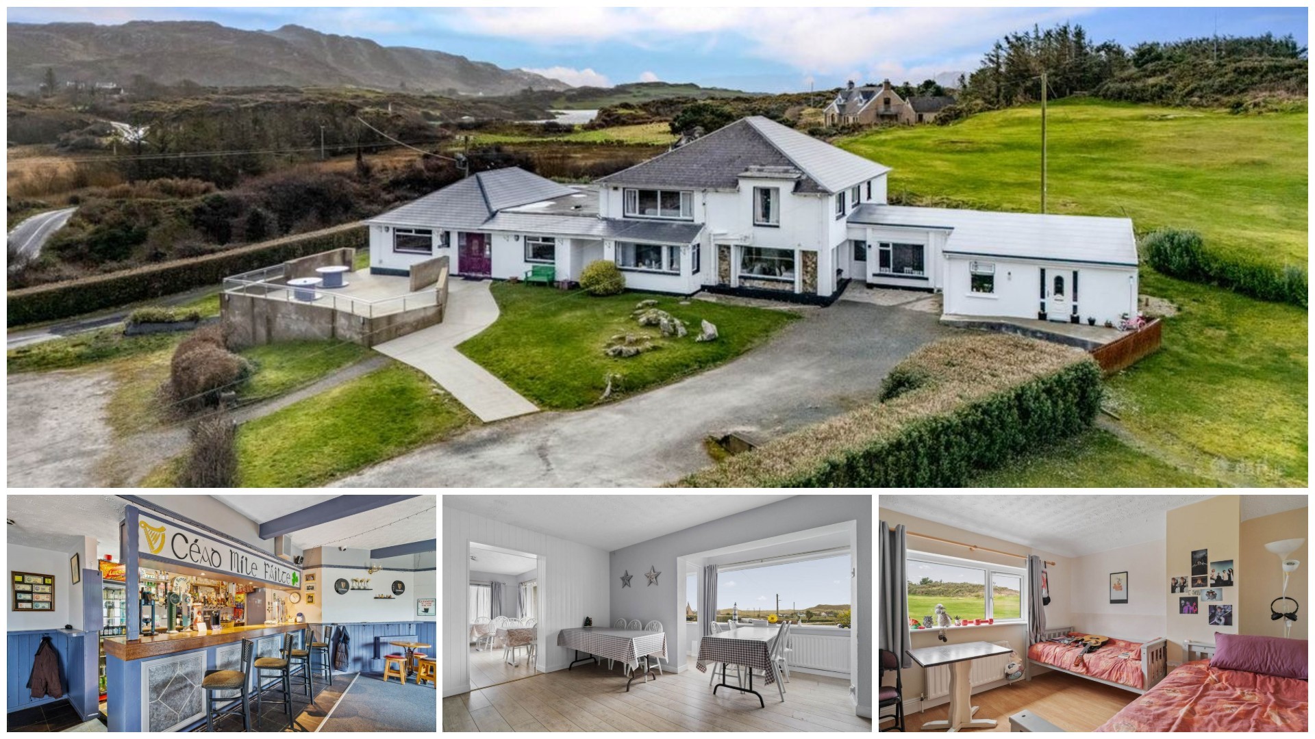 Fanad Peninsula pub and B&B accommodation listed for sale opportunity