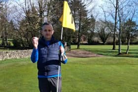 Stephen McNulty nailed a hole-in-one last weekend
