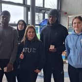 The delivery marks the 100th Food Cloud donation to the Green Pantry