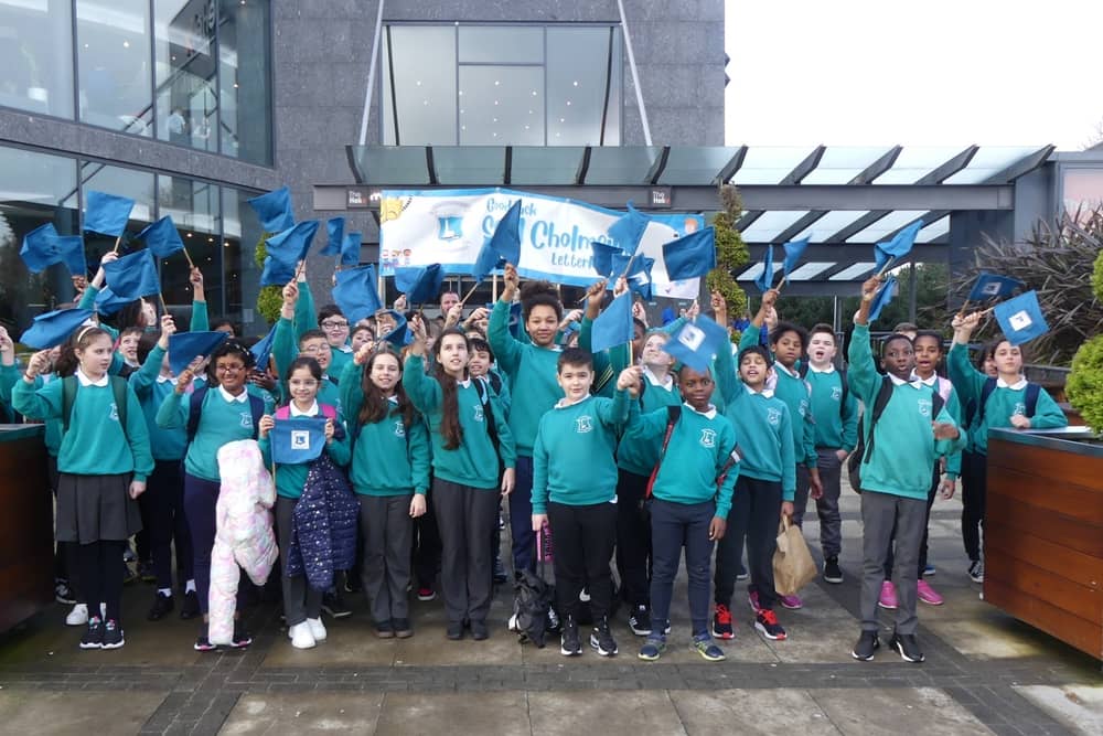 Scoil Cholmcille Letterkenny won the Outstanding Achievement in Filmmaking Drama at the FÍS Film Awards in 2024