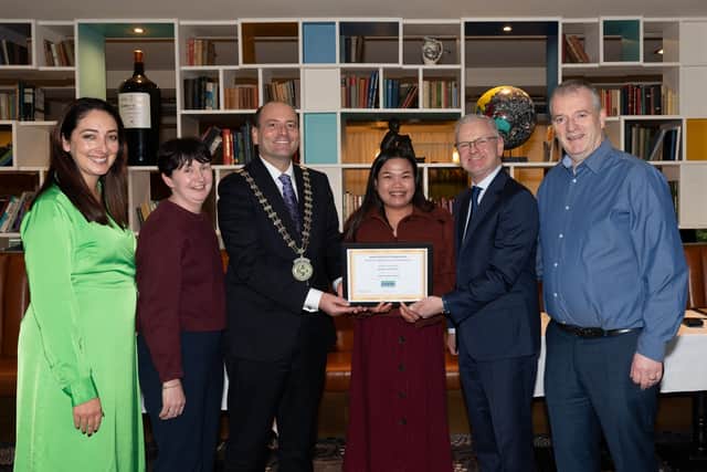 Other award presentations on the day included a ‘Highly Commended Award’ presented to Jiraporn Jacob Ellie, Food & Beverage Assistant at the Station House Hotel.