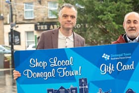 Raymond Rooney and Eugene Gallen of the Donegal Town Business Focus Group