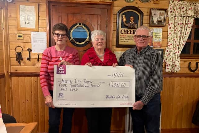 “It is a pleasure to support the Inishowen Hospice because it helps so many people in Inishowen and saves a lot of time having to travel to Letterkeny. The Inishowen Hospice also does a lot of work behind the scenes, helping people at home and providing transport to hospitals and clinics.”