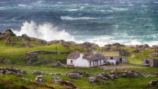 A photograph taken at Malin Head during Storm Florris Photo: Adam Porter
