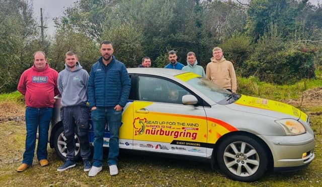 Back left to right: Stephen Molloy, Paul Quinn, Declan Boyle, Connell McDevitt. Front left to right: James McDyre, Ryan Hunter, Conor Quinn