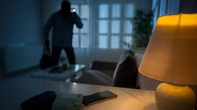 Gardaí are investigating the burglary