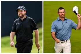 Shane Lowry and Rory McIlroy. Photos: Sportsfile