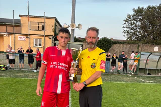 Carn FC U16s seal league and cup double with victory over Dunree/Illies