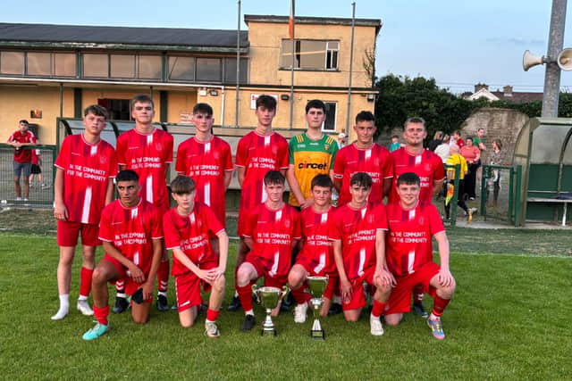 Carn FC U16s seal league and cup double with victory over Dunree/Illies