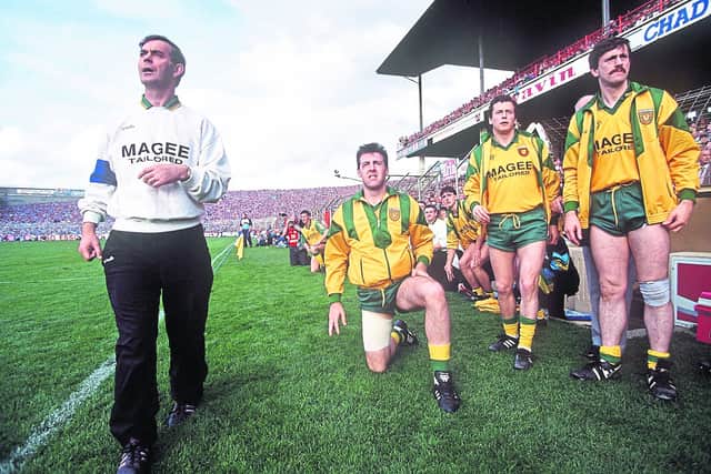 Usually, All-Ireland winning dressing rooms are one of celebrations, but this one was anything but. It was a sombre mood, as if the team had been beaten out the gate by the Dubs and sent home with their tails between their legs.