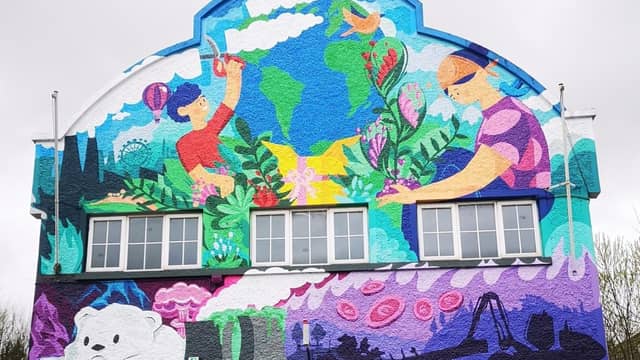 Devlin Hall has been transformed by Letterkenny Youth Club in recent years