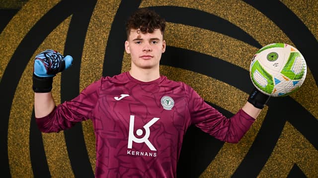 Finn Harps goalkeeper Corey Sheridan. Photo: Sportsfile