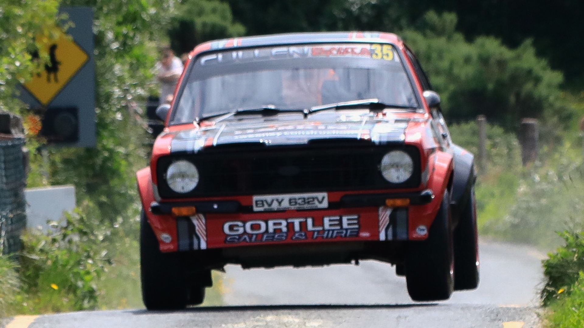 Mark Alcorn retires from Donegal Rally
