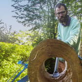Bee conservationist Mick Verspuij is seeking the public’s help in locating bee colonies throughout Inishowen to assist in his PhD research