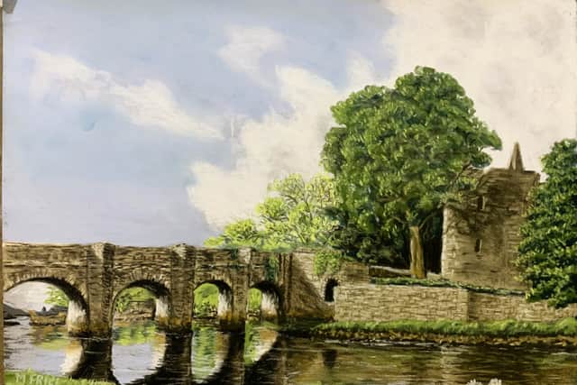 Artist Michael Friel: Drawing depth from life’s quiet moments