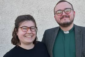 Rev Johnny Lowden with his wife, Emily