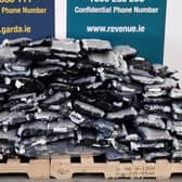 The seized cannabis in Donegal