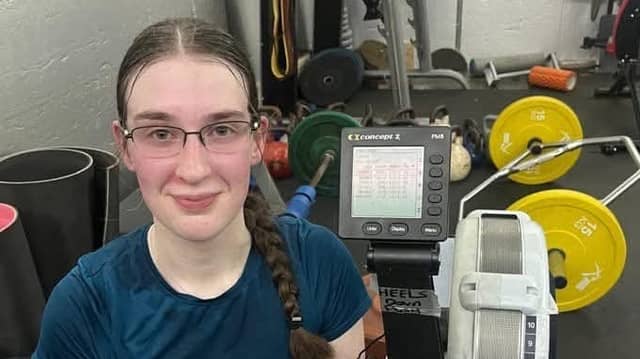 New Irish record holder Erika Morrow
