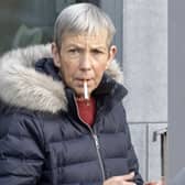 Patricia Sweeney and Bernadette McGahern at Letterkenny District Court. (North West Newspix)