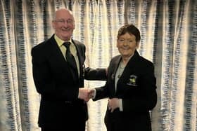 New Portsalon Golf Club President Mae Blaney