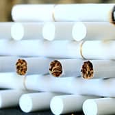 The man was caught with 9,000 illegal cigarettes at his home