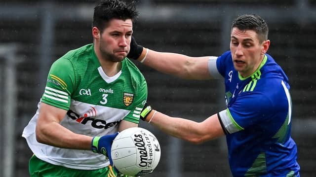 Brendan McCole in action for Donegal against Kerry back in 2022