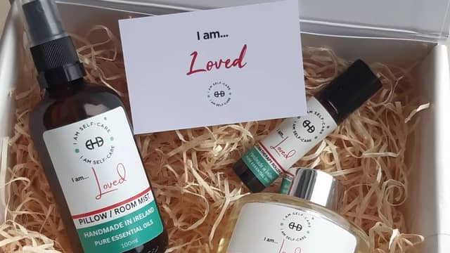 I AM SELF-CARE is based in Quigley’s Point and specialises in organic vegan aromatherapy products and currently sells online and directly to retailers and buyers in Derry, Donegal and Dublin