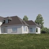 An artist's impression of what the proposed extension would look like
