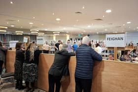 The Sligo Leitrim / South Donegal count continues in the Clayton Hotel