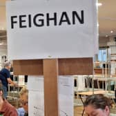 Frank Feighan has been in pole position since the start of the count