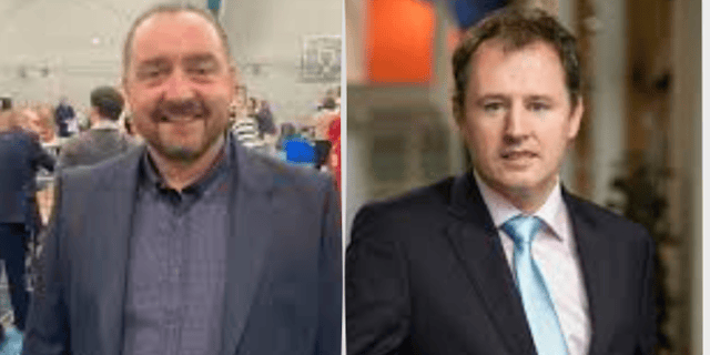Pat 'The Cope' Gallagher, Charles Ward and Charlie McConalogue