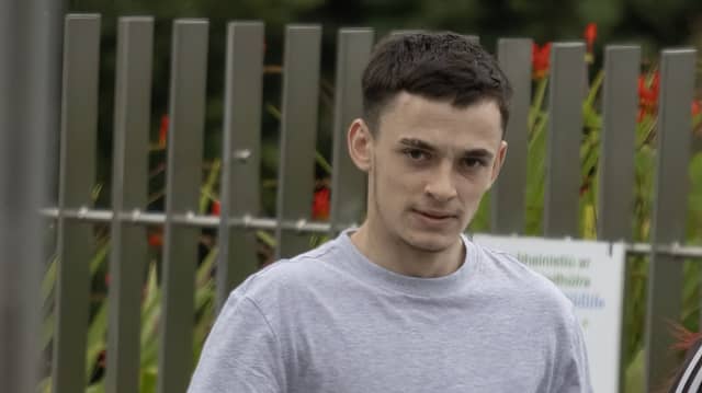 Travis Lafferty was brought before a special sitting of Letterkenny District Court on Saturday