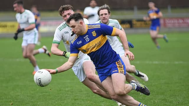 Caolan McColgan limped off on Saturday and is in a race to be fit for the Ulster semi-final in two weeks time