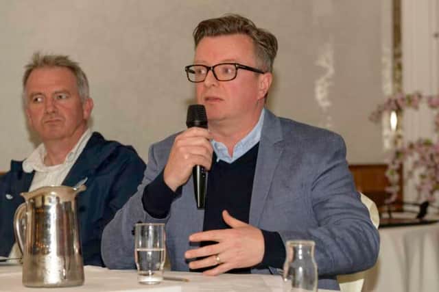 The Finn Harps Co-Operative Society Ltd, which currently has around 650 shareholders was formed in 1996 following a failed takeover of the club in the aftermath of the club winning promotion to the Premier Division.