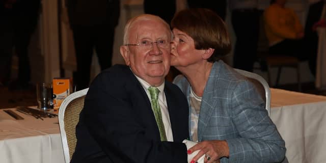 Pat 'The Cope' Gallagher after being selected as a Fianna Fail candidate at the convention. Photo: Joe Boland (North West Newspix)