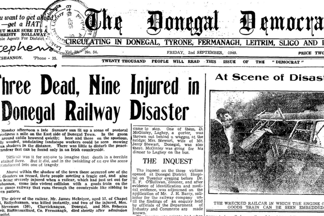 A scene of disaster: 75 years on from the accident that saw three ...