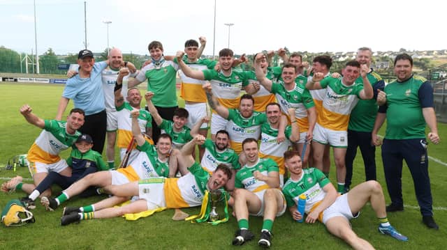 Buncrana celebrate an historic IHC title win