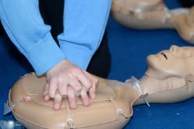 Students at Gairmscoil Chú Uladh took part in CPR 4 Schools award run by the Irish Heart Foundation