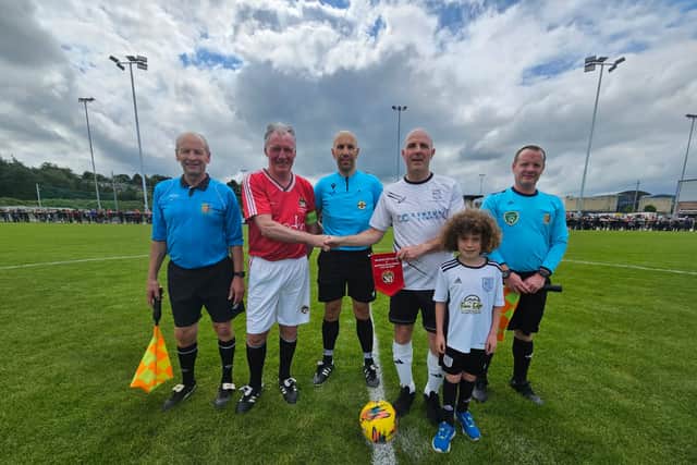 Afterwards, the United Legends took on Letterkenny Rovers at Leckview Park before a Gala Dinner at the Mount Errigal Hotel.