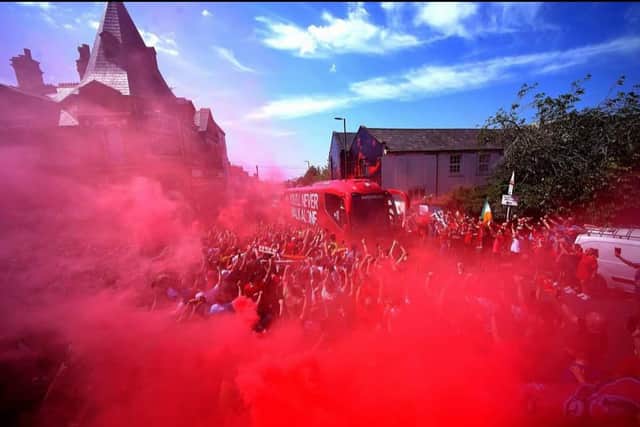 “There were tears you can see in the players the players were emotional and fans were emotional you know the stadium was rocking the whole way through a fabulous sunny afternoon.
