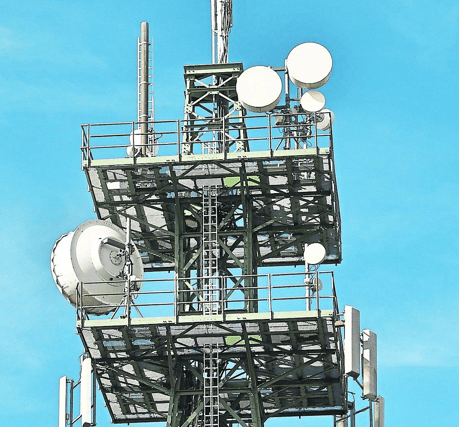 A general file pic of a telecommunications mast