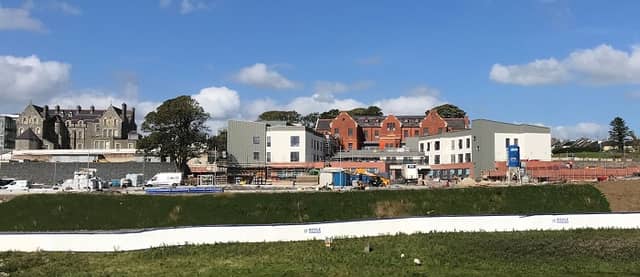 The New Sheil/south Donegal Community Hospital during its construction phase. Photo: Michael McHugh