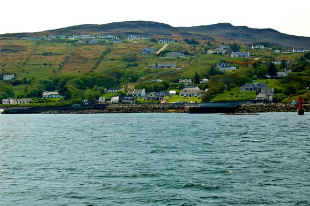 A view of Arranmore Island.