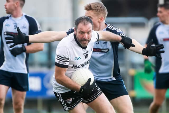But their biggest hero was centre forward Aidan McHugh who hit 0-6 and was at the heart of all of their moves up front ably assisted by the elegant Cillian Bonner. 