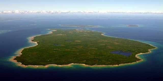 Beaver Island in Lake Michigan, USA