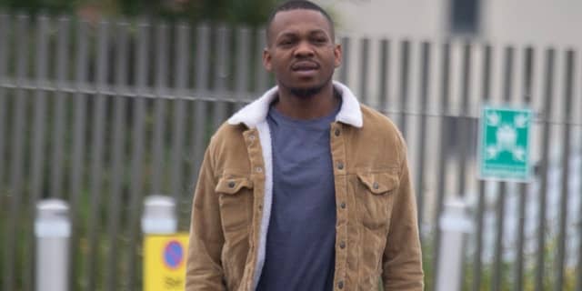 Ami Enabulele at Letterkenny courthouse. (North West Newspix)