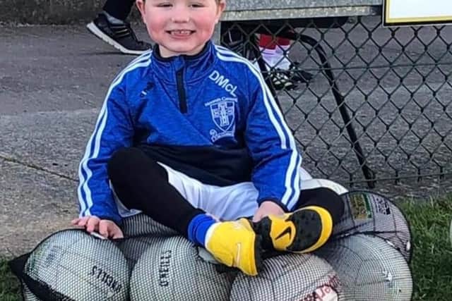 Then five years old, Danny fought through in Crumlin and this week Johnny, who runs a butcher’s business in Killybegs, posted the heart-warming news.