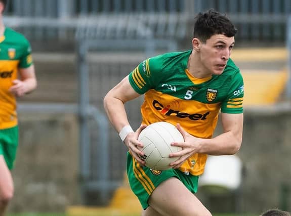 Donegal captain Finbar Roarty . . . led by example