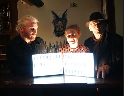Keith Mannion and Patsy O'Kane from Treehouse Productions with Linda Connolly of The Kicking Donkey plan a feast of music over the summer months and beyond