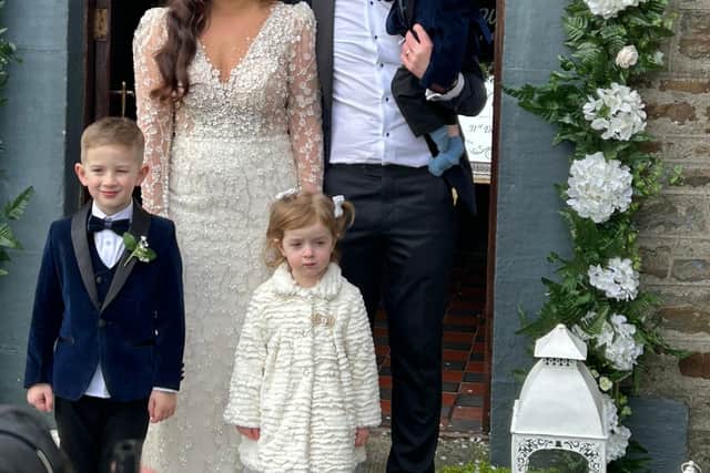 Aisling is a schoolteacher at Niall Mór National School in Killybegs and together the couple have three children - Noah, who turns six this month; two-year-old Ivy and Finn, who was born last April. 